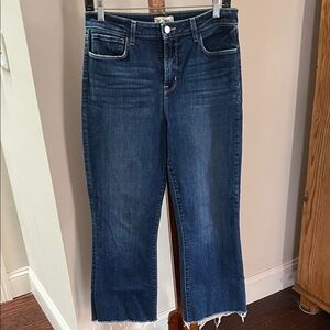 L'AGENCE Dark Blue Ankle Jeans 28